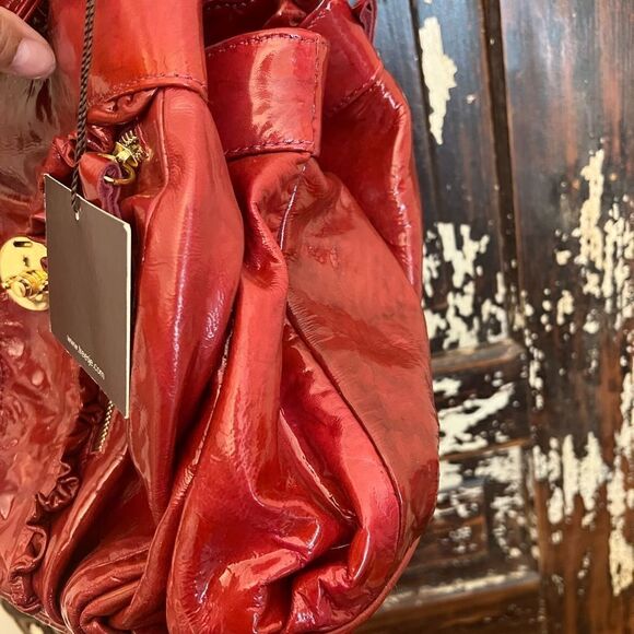 NWT Tressje Gorgeous Red Patent Leather handbag. - Picture 8 of 16